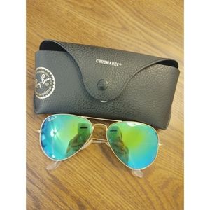 Ray-Ban Polarized Aviator Flash Lenses